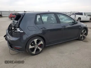 2017 Volkswagen GTI S with VIN 3VW547AUXHM065464, listed as a Copart auction lot 43478615 with 71,897 mi miles and Salvage Title. Bid and sale history available at DreamBid. Image 3.