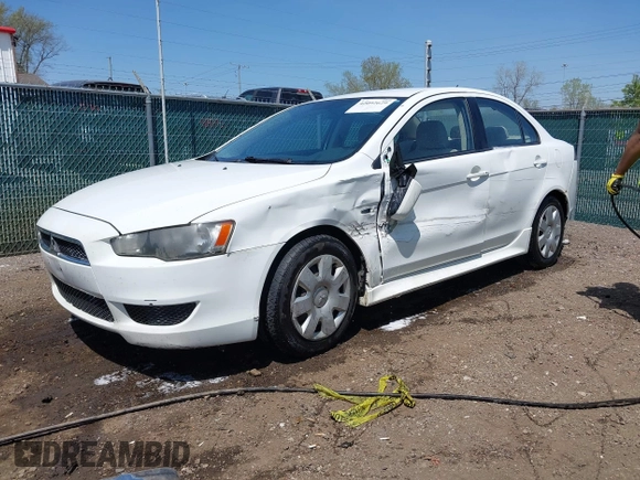 2011 Mitsubishi Lancer ES with VIN JA32U2FU0BU001081, listed as a IAAI auction lot 42092629 with 237,072 mi miles. Bid and sale history available at carsss.com. Image 2.