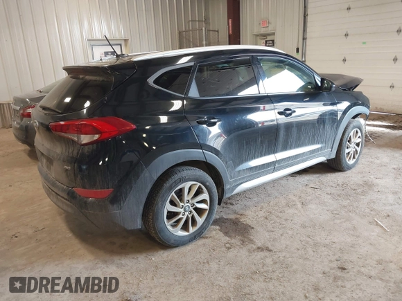 2017 Hyundai Tucson SE with VIN KM8J3CA42HU293608, listed as a IAAI auction lot 41228892 with 140,229 mi miles. Bid and sale history available at carsss.com. Image 4.