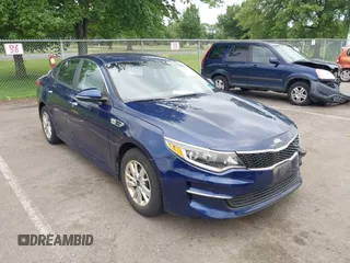2018 Kia Optima LX with VIN 5XXGT4L33JG188676, listed as a IAAI auction lot 42567374 with 18,870 mi miles and . Bid and sale history available at DreamBid. Image 1.