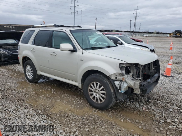 2009 Mercury Mariner Premier with VIN 4M2CU97789KJ11559, listed as a Copart auction lot 50976635 with 152,481 mi miles and Salvage Title. Bid and sale history available at carsss.com. Image 4.