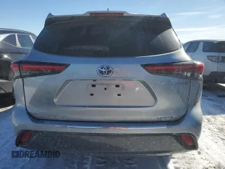 2023 Toyota Highlander Hybrid Limited with VIN 5TDXBRCH2PS133610, listed as a Copart auction lot 45696215 with 56,166 mi miles and Salvage title. Bid and sale history available at DreamBid. Image 6.
