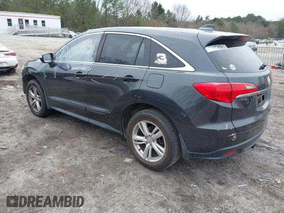 2015 Acura RDX Tech Pkg with VIN 5J8TB3H5XFL016322, listed as a IAAI auction lot 41548586 with 168,715 mi miles. Bid and sale history available at carsss.com. Image 3.