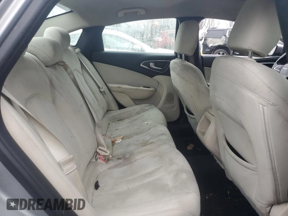 2015 Chrysler 200 Limited with VIN 1C3CCCAB3FN701427, listed as a Copart auction lot 50234785 with 108,512 mi miles and Salvage Title. Bid and sale history available at DreamBid. Image 10.
