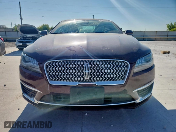 2017 Lincoln MKZ Select with VIN 3LN6L5C97HR657121, listed as a Copart auction lot 61085835 with 62,375 mi miles and Salvage title. Bid and sale history available at DreamBid. Image 5.