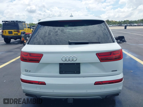 2018 Audi Q7 Premium Plus z VIN WA1LHAF79JD004553, wystawiony jako IAAI lot #42591653 z przebiegiem 65 349 mil mil oraz . Historia ofert i sprzedaży dostępna na DreamBid. Obrazek 16.
