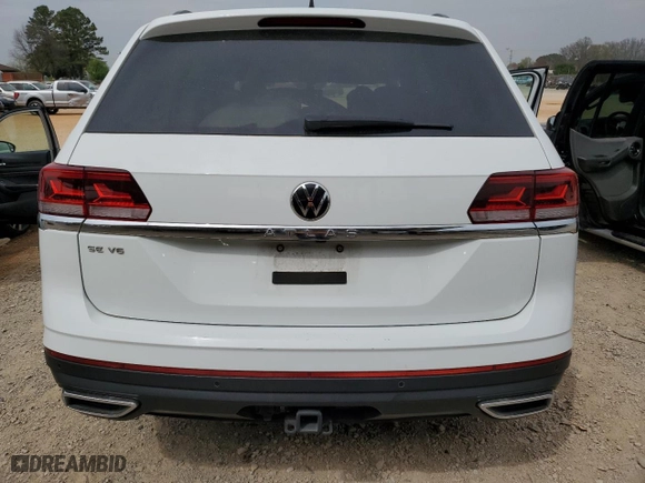 2023 Volkswagen Atlas 3.6L V6 SE w/Technology with VIN 1V2WR2CAXPC507429, listed as a Copart auction lot 51081245 with 47,901 mi miles and Salvage Title. Bid and sale history available at carsss.com. Image 6.