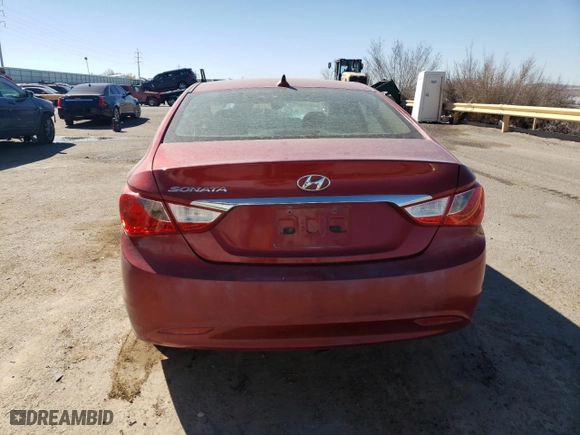 2011 Hyundai Sonata GLS with VIN 5NPEB4AC3BH081159, listed as a Copart auction lot 46543485 with 193,992 mi miles and Salvage Title. Bid and sale history available at carsss.com. Image 6.
