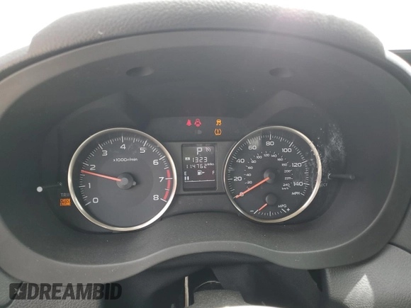 2016 Subaru Impreza 2.0i with VIN JF1GPAA69GH287519, listed as a Copart auction lot 63859185 with 114,762 mi miles and Salvage title. Bid and sale history available at DreamBid. Image 9.