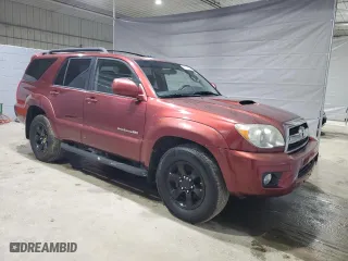 2006 Toyota 4Runner SR5 with VIN JTEBT14R368035328, listed as a Copart auction lot 51072975 with 167,219 mi miles and Clean Title. Bid and sale history available at carsss.com. Image 4.