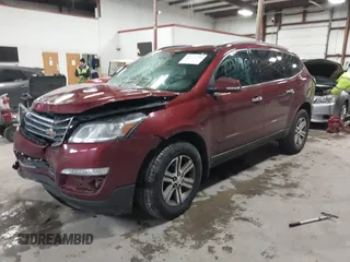 2017 Chevrolet Traverse LT with VIN 1GNKRHKD0HJ292811, listed as a IAAI auction lot 41727238 with 151,424 mi miles and . Bid and sale history available at DreamBid. Image 2.