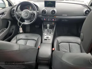2015 Audi A3 Premium Plus with VIN WAUEFGFF9F1132439, listed as a Copart auction lot 61410465 with 76,693 mi miles and Salvage title. Bid and sale history available at DreamBid. Image 8.