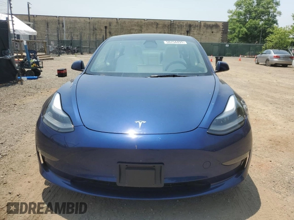 2023 Tesla Model 3 with VIN 5YJ3E1EAXPF419636, listed as a Copart auction lot 59754495 with 14,407 mi miles and Salvage title. Bid and sale history available at DreamBid. Image 5.