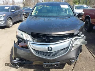 2015 Acura RDX Tech Pkg with VIN 5J8TB4H57FL010760, listed as a IAAI auction lot 41819346 with 107,178 mi miles. Bid and sale history available at carsss.com. Image 12.