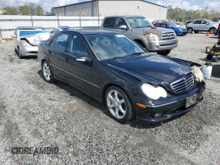 2007 Mercedes-Benz C 230 Sport with VIN WDBRF52H27F922930, listed as a Copart auction lot 51759245 with 129,286 mi miles and Salvage Title. Bid and sale history available at DreamBid. Image 4.