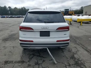 2022 Audi Q7 Premium Plus with VIN WA1LXBF75ND002720, listed as a Copart auction lot 54001815 with 54,677 mi miles and Salvage title. Bid and sale history available at DreamBid. Image 6.