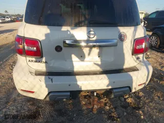 2018 Nissan Armada SL with VIN JN8AY2NC0J9551669, listed as a IAAI auction lot 41773113 with 183,029 mi miles. Bid and sale history available at carsss.com. Image 6.