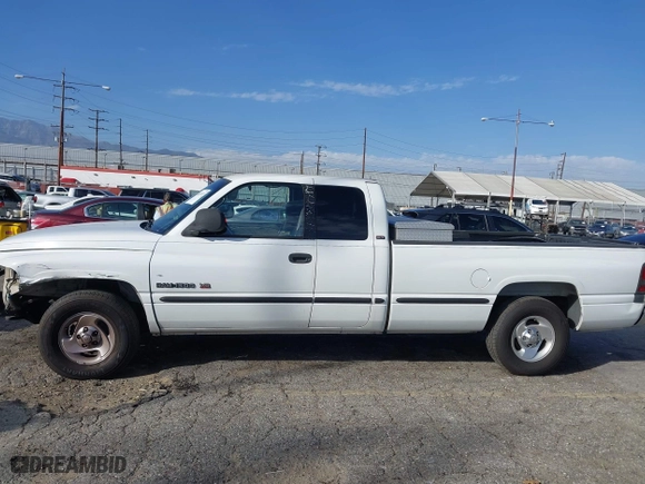 1999 Dodge Ram 1500 with VIN 1B7HC13Y4XJ627063, listed as a IAAI auction lot 41697073 with 206,776 mi miles. Bid and sale history available at carsss.com. Image 15.