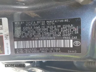 2015 Toyota Avalon Limited with VIN 4T1BK1EB3FU149678, listed as a IAAI auction lot 41372504 with 108,776 mi miles and . Bid and sale history available at DreamBid. Image 9.
