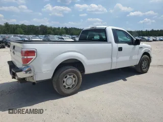 2014 Ford F-150 XL with VIN 1FTNF1CF2EKD21155, listed as a Copart auction lot 54897075 with 156,681 mi miles and Salvage title. Bid and sale history available at DreamBid. Image 3.