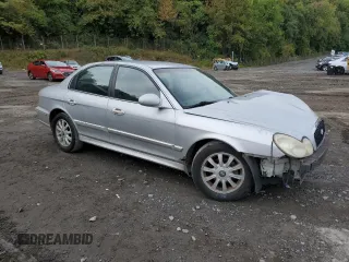 2004 Hyundai Sonata GLS with VIN KMHWF35H34A982062, listed as a Copart auction lot 73385134 with 138,963 mi miles and Salvage Title. Bid and sale history available at carsss.com. Image 4.