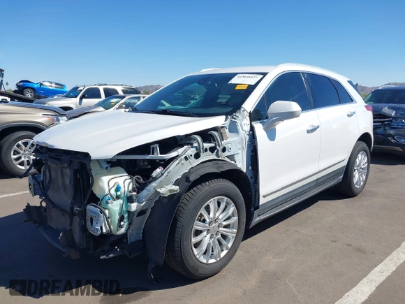 2019 Cadillac XT5 FWD with VIN 1GYKNARS1KZ135419, listed as a IAAI auction lot 41860022 with 63,395 mi miles and . Bid and sale history available at DreamBid. Image 2.