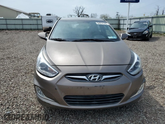 2014 Hyundai Accent SE with VIN KMHCU5AE8EU175200, listed as a Copart auction lot 54974145 with 152,258 mi miles and Clean Title. Bid and sale history available at carsss.com. Image 5.