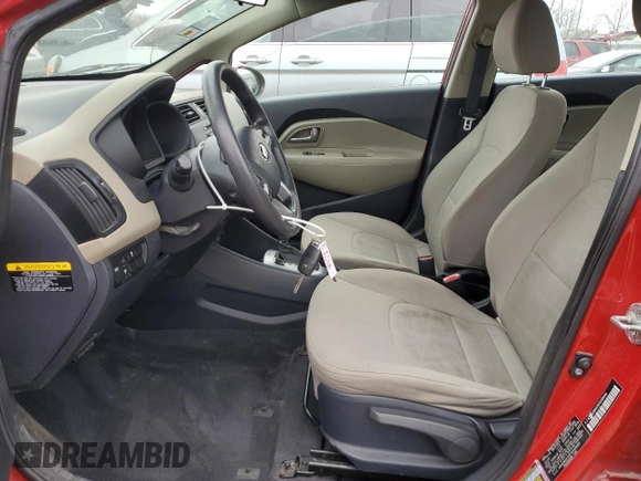 2015 Kia Rio LX with VIN KNADM4A34F6448489, listed as a Copart auction lot 50269865 with 62,934 mi miles and Salvage Title. Bid and sale history available at carsss.com. Image 7.