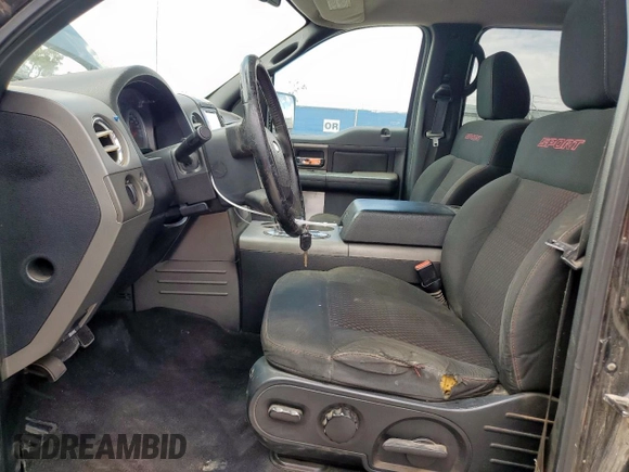 2007 Ford F-150 XLT with VIN 1FTPW12V37KC56675, listed as a Copart auction lot 58372825 with 171,393 mi miles and Clean title. Bid and sale history available at DreamBid. Image 7.