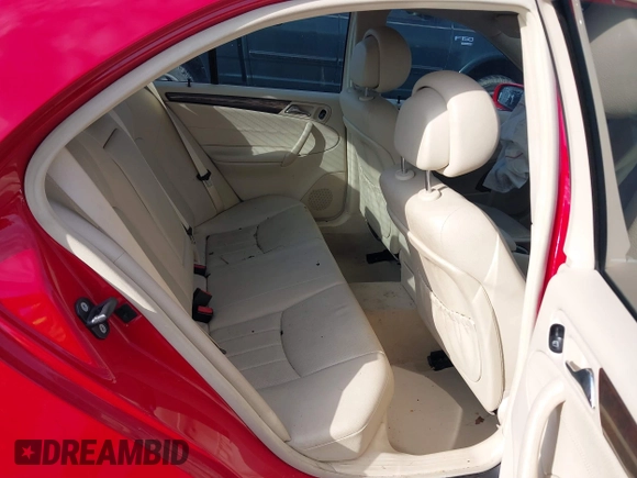 2006 Mercedes-Benz C 280 Luxury with VIN WDBRF54H86A846154, listed as a IAAI auction lot 41277991 with 62,438 mi miles and . Bid and sale history available at DreamBid. Image 8.