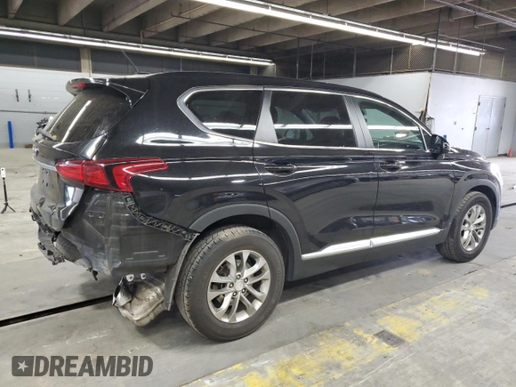 2020 Hyundai Santa Fe SE with VIN 5NMS23AD6LH164721, listed as a Copart auction lot 57480395 with 183,471 mi miles and Salvage title. Bid and sale history available at DreamBid. Image 3.