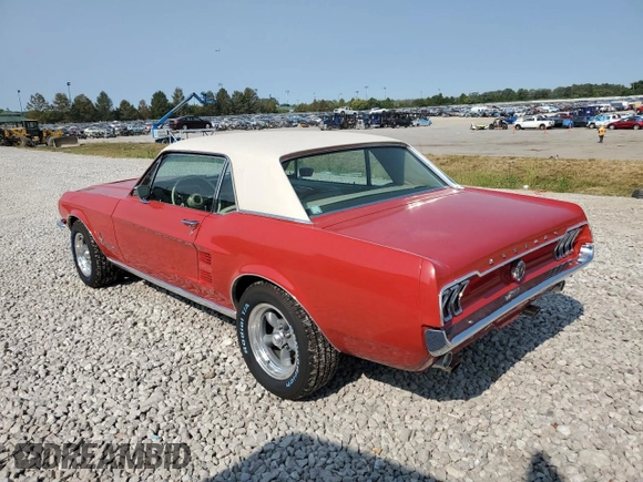 1967 Ford Mustang с VIN 7T01C196570, выставлен на аукционе Copart как лот 70523714 с пробегом 86 101 миль миль и Чистый • Clean title. История ставок и продаж доступна на DreamBid. Изображение 2.