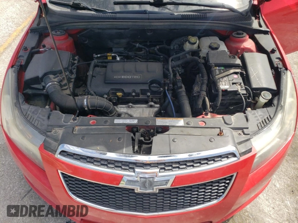 2014 Chevrolet Cruze 2LT z VIN 1G1PE5SB9E7398019, wystawiony jako Copart lot #53132735 z przebiegiem 212 121 mil mil oraz Szkoda całkowita • Salvage title. Historia ofert i sprzedaży dostępna na DreamBid. Obrazek 11.