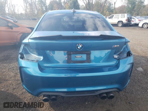 2017 BMW M2 with VIN WBS1H9C53HV786473, listed as a Copart auction lot 70748983 with 54,242 mi miles. Bid and sale history available at carsss.com. Image 6.