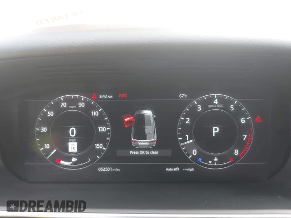 2018 Land Rover Range Rover Sport SE with VIN SALWG2RV7JA400013, listed as a IAAI auction lot 42157814 with 52,501 mi miles and . Bid and sale history available at DreamBid. Image 7.