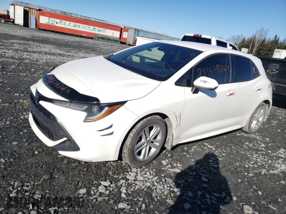 2019 Toyota Corolla Hatchback SE with VIN JTNK4RBE2K3059722, listed as a Copart auction lot 79942824 with 144,419 mi miles and Salvage Title. Bid and sale history available at carsss.com. Image 1.