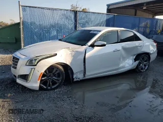 2016 Cadillac CTS V-Sport RWD with VIN 1G6AU5S89G0172954, listed as a Copart auction lot 46909125 with 171,137 mi miles and Salvage Title. Bid and sale history available at DreamBid. Image 1.