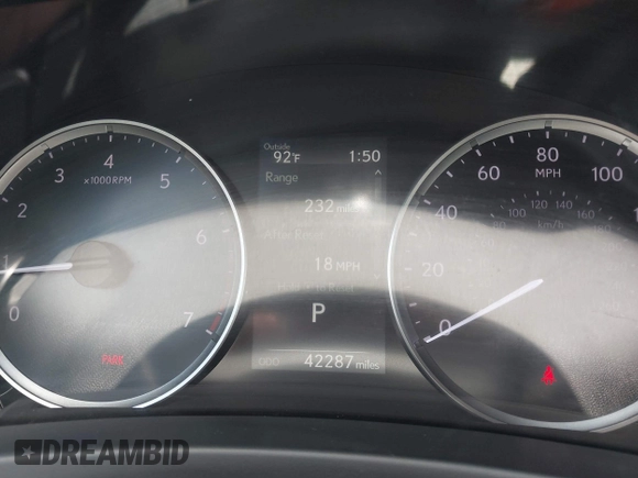 2021 Lexus IS 300 with VIN JTHCA1D23M5114416, listed as a IAAI auction lot 42582506 with 42,287 mi miles and . Bid and sale history available at DreamBid. Image 7.