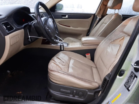 2012 Hyundai Genesis 3.8L with VIN KMHGC4DD0CU151231, listed as a Copart auction lot 80596053 with 104,595 mi miles and Salvage Title. Bid and sale history available at carsss.com. Image 7.