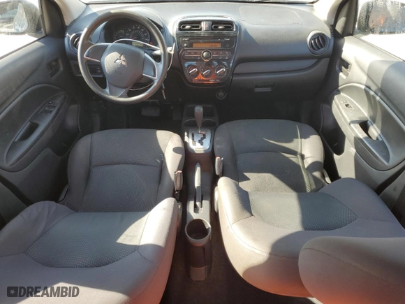 2017 Mitsubishi Mirage G4 ES with VIN ML32F3FJ6HHF08968, listed as a Copart auction lot 50714125 with 73,345 mi miles and Salvage Title. Bid and sale history available at carsss.com. Image 8.