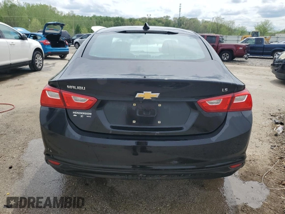 2016 Chevrolet Malibu LS with VIN 1G1ZB5STXGF235107, listed as a Copart auction lot 52732905 with 162,179 mi miles and Non repairable. Bid and sale history available at DreamBid. Image 6.