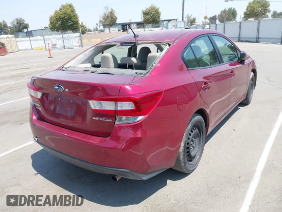 2023 Subaru Impreza with VIN 4S3GKAB68P3605540, listed as a IAAI auction lot 42720388 with 35,745 mi miles and . Bid and sale history available at DreamBid. Image 4.
