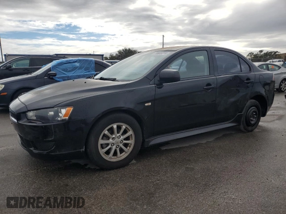 2012 Mitsubishi Lancer ES with VIN JA32U2FU7CU025475, listed as a Copart auction lot 78809774 with 165,615 mi miles and Salvage Title. Bid and sale history available at DreamBid. Image 1.