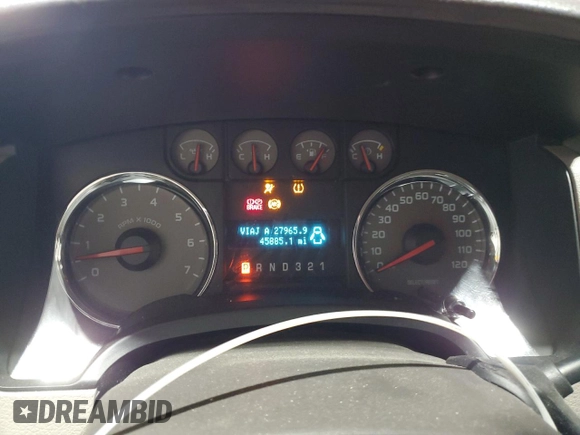 2010 Ford F-150 XL with VIN 1FTFW1EV1AFA26107, listed as a Copart auction lot 53921285 with 45,885 mi miles and Salvage Title. Bid and sale history available at carsss.com. Image 9.