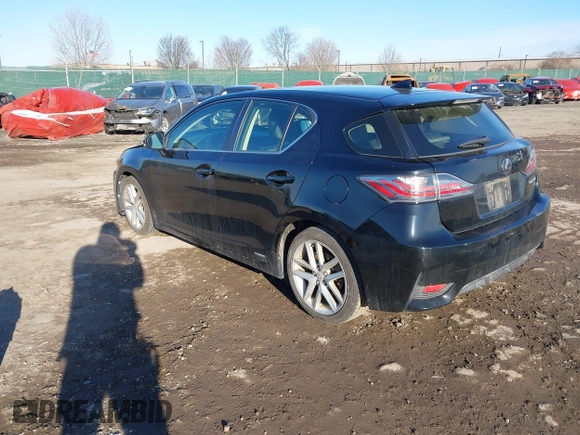 2014 Lexus CT 200h with VIN JTHKD5BH8E2181310, listed as a IAAI auction lot 41570032 with 178,382 mi miles and . Bid and sale history available at DreamBid. Image 3.