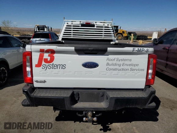 2024 Ford F-350 with VIN 1FT8W3AA4REE16255, listed as a Copart auction lot 48944835 with Not provided miles and Salvage title. Bid and sale history available at DreamBid. Image 6.