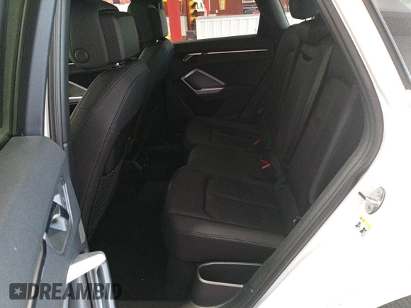 2023 Audi Q3 S line Premium with VIN WA1DECF35P1102382, listed as a IAAI auction lot 42734185 with 35,393 mi miles and . Bid and sale history available at DreamBid. Image 29.