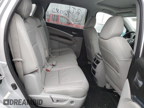 2015 Acura MDX Tech Pkg with VIN 5FRYD4H44FB003062, listed as a Copart auction lot 44702035 with 0 mi miles and Salvage Title. Bid and sale history available at carsss.com. Image 11.
