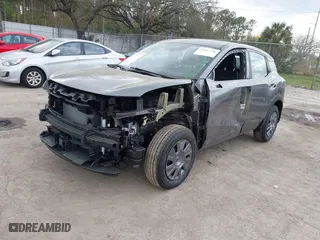 2025 Nissan Kicks S with VIN 3N8AP6BA9SL306276, listed as a IAAI auction lot 41617736 with 4,311 mi miles. Bid and sale history available at carsss.com. Image 18.