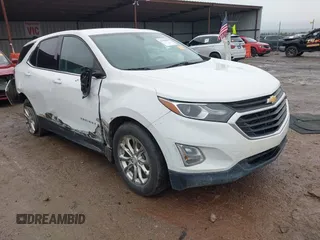 2019 Chevrolet Equinox LT z VIN 2GNAXKEV6K6166797, wystawiony jako IAAI lot #41186258 z przebiegiem 120 955 mil mil oraz . Historia ofert i sprzedaży dostępna na DreamBid. Obrazek 1.